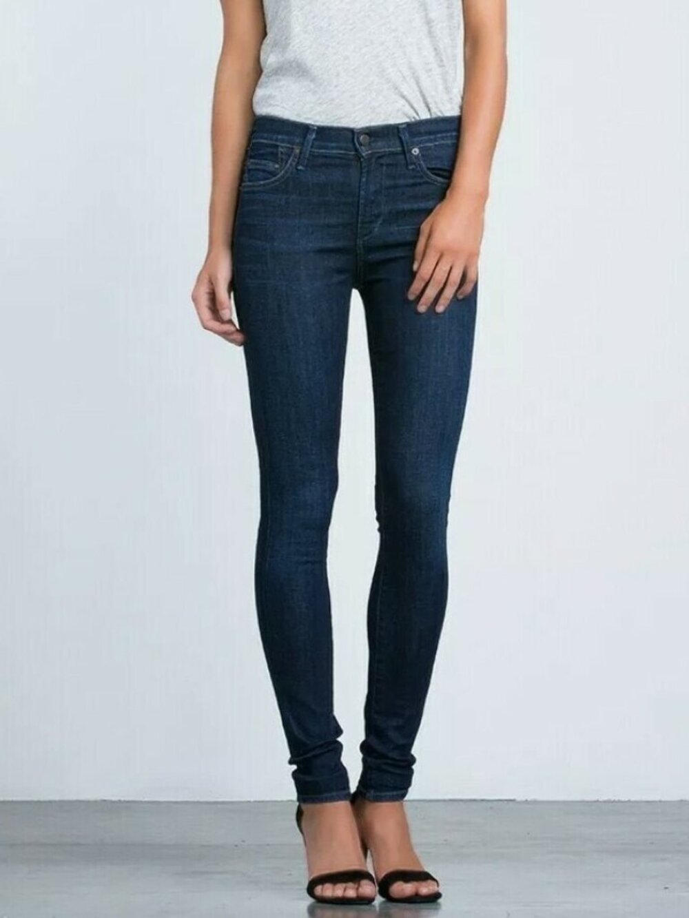 Citizens of Humanity Rocket Skinny Jeans Dark Indigo 29 High Rise Denim Casual